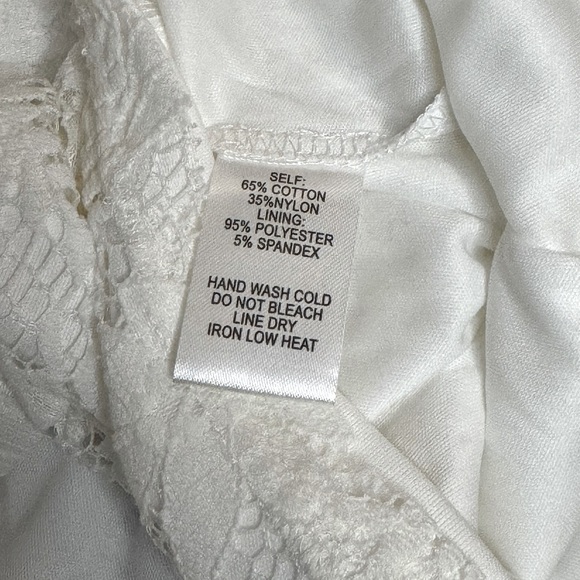 Lulus Allure 'Em In White Lace Bell Sleeve Bodycon Boho Fairycore Mini Dress - Picture 16 of 16